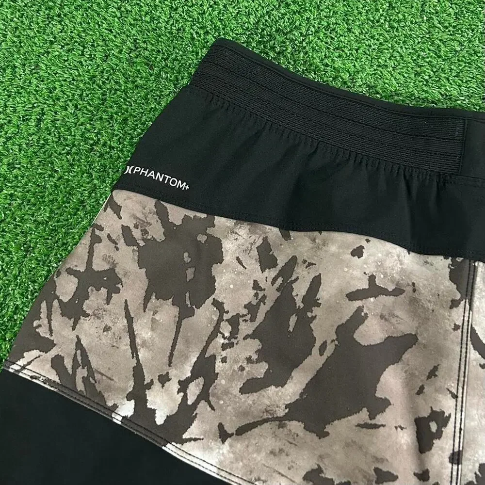 Hurley Explore Phantom+ Trek II Camo Black Bermuda Shorts  Size M
